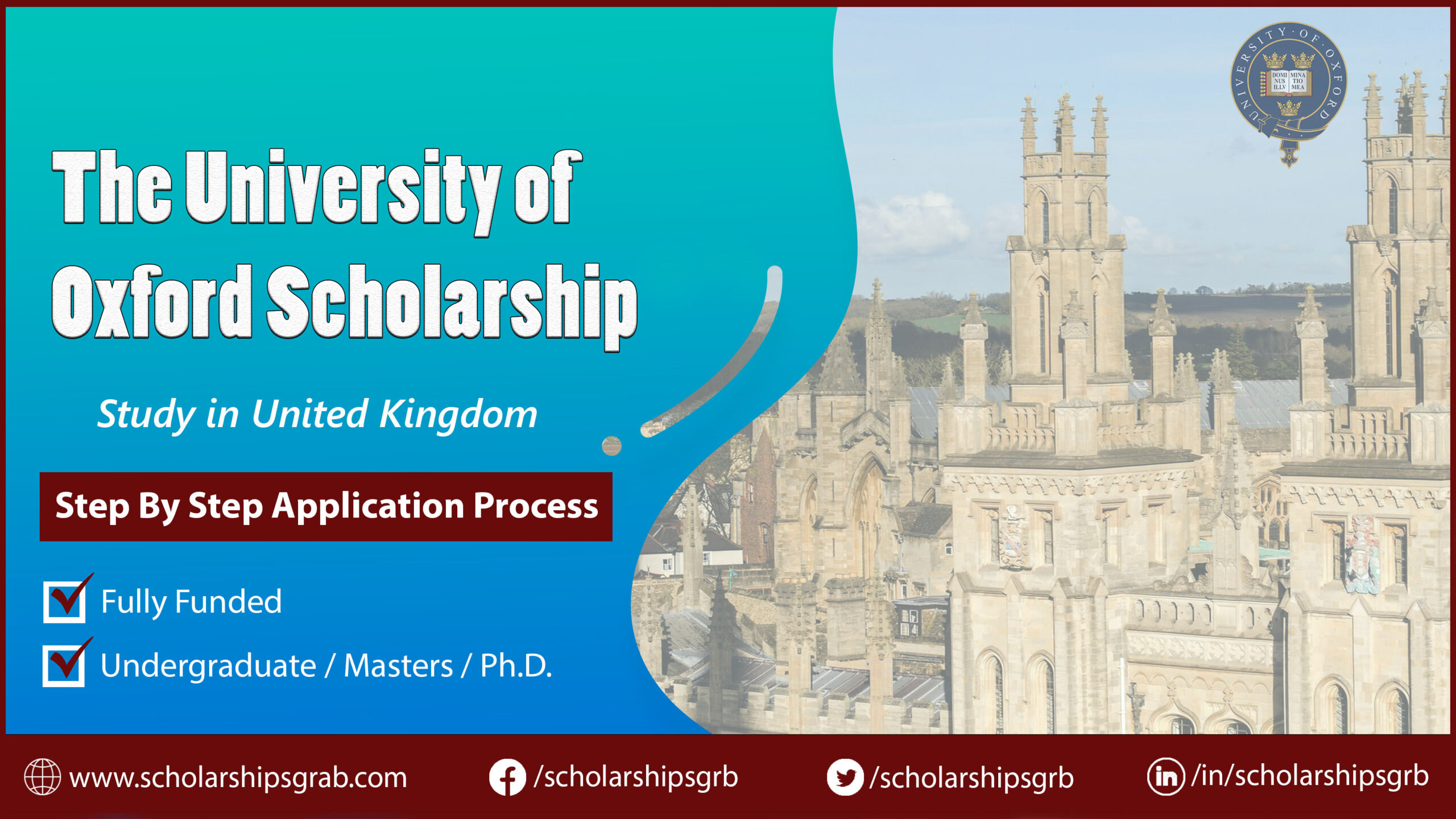 university of oxford phd scholarship